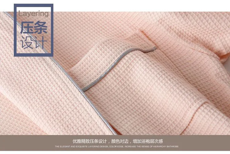 Мужские вафельные хлопчатобумажные купальные халаты m спа ванна халат мужские пижамы большого размера традиционная одежда для сна Yukata 62602