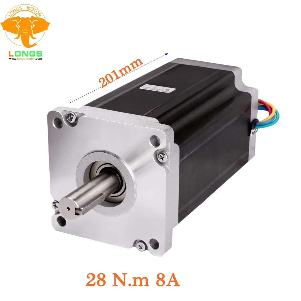

EU Free shipping[3~8days] 1PCS Stepper Motor Nema 42 4210 oz.in 8A 42HS6480 keyway shaft 3 to 7 days