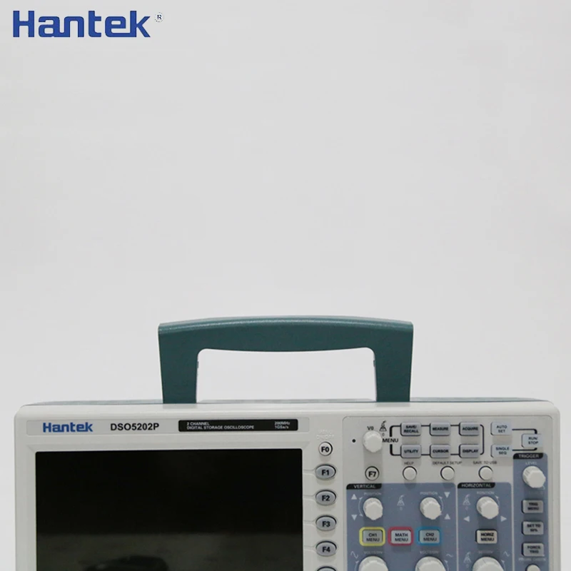 Hantek DSO5202P цифровой хранения Ooscilloscope 200 МГц 2 канала 1GSa/s 7 ''TFT lcd запись Длина 40 К USB портативный Osciloscopio