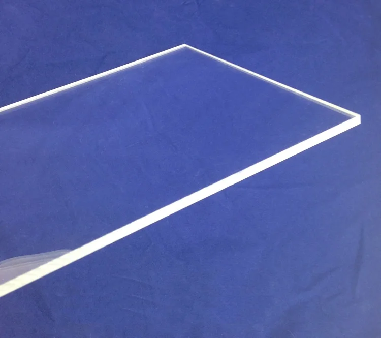 

10X10CM thickness 2MM Transparent plexiglass acrylic plate Customizable board