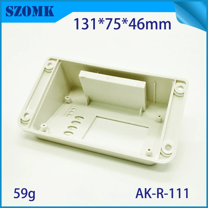 1 шт., 131*75*46 мм настенный Пластиковый корпус для электроники шкаф для электрощитка коробка szomk контроль доступа пластиковый корпус
