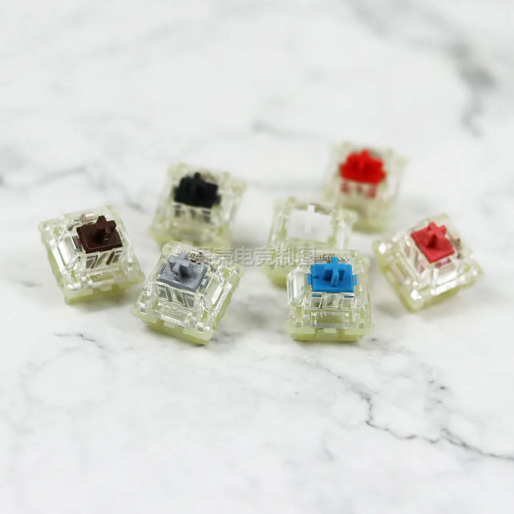 1pc Germany Cherry MX RGB Switch Mechanical keyboard switch MX Blue Red Black Brown Silver Natural White/Silent Red