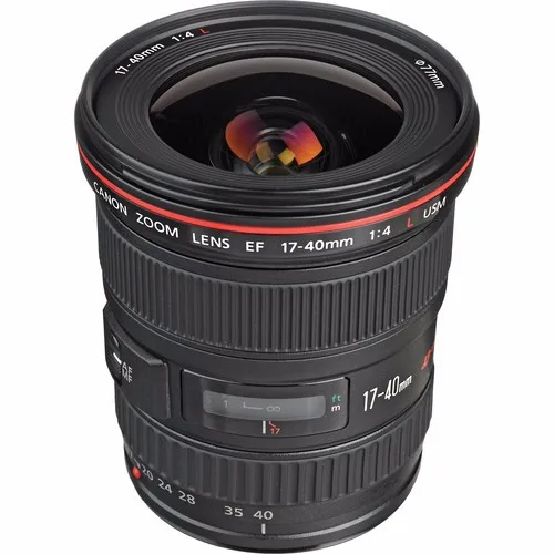 Объектив Canon 17-40 объективов EF 17-40 мм f/4L USM объектив с фиксированным фокусным расстоянием для Canon 650D 700D 760D 70D 80D 7D 6D 5D2 5D3 1Dx T5i T3i T6 Dslr Камера