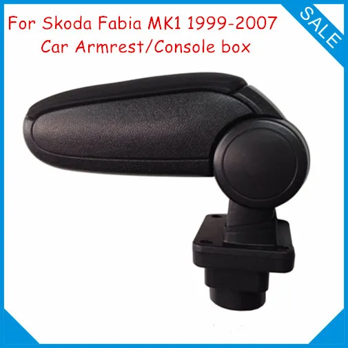 color negro 2007 modelo específico 8699513 Reposabrazos de coche consola central para Fabia MK1 6Y3 Hatchback 1999