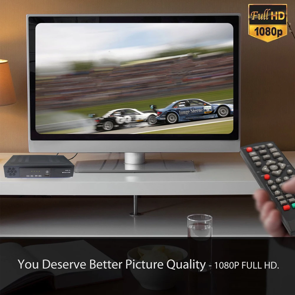 DVB TV BOX high digital Terrestrial TV receiver DVB-T2 8902 with USB WIFI Dongle dvb t2 support for Youtube MPEG-2/4 set top box