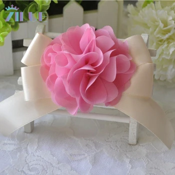 

Zilue 10pcs DIY Bride Wedding Supplies Pink Flowers Bride Bridesm Hand Wrist Corsage Flower Sisters Wedding Party Decorations
