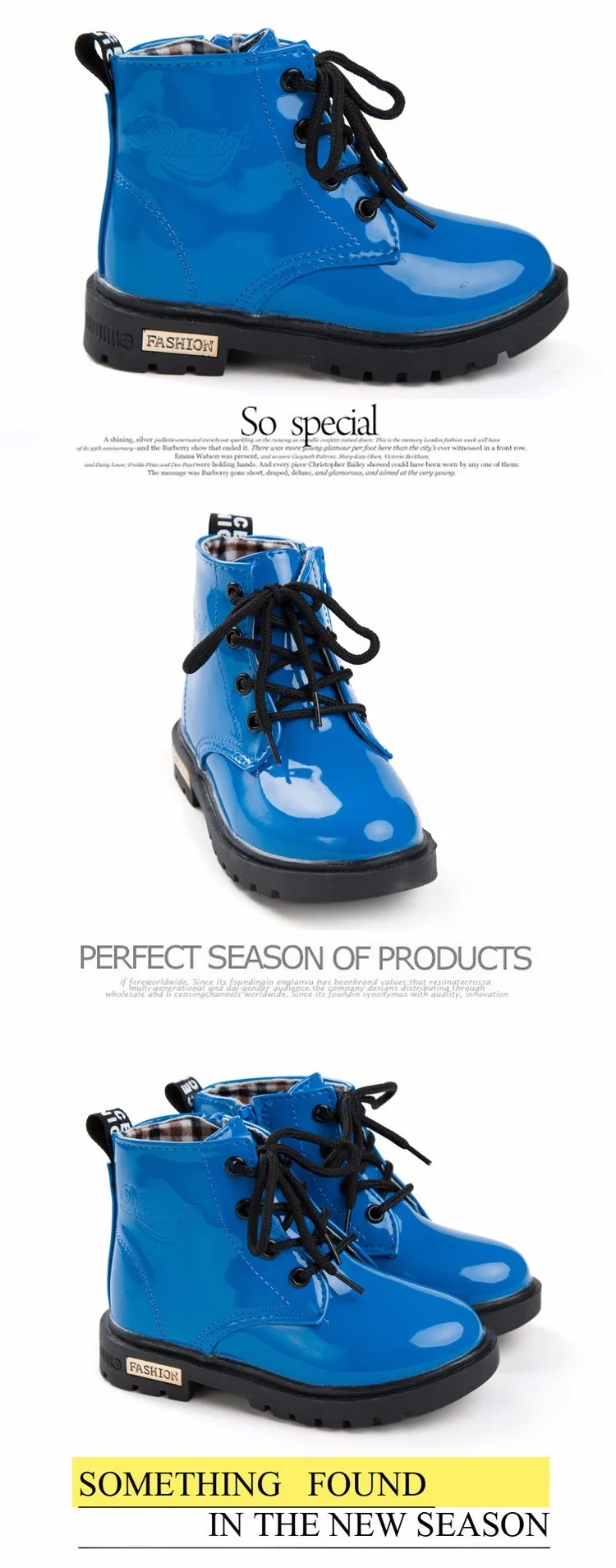 Сезон осень-зима; Детские кроссовки из искусственной кожи; водонепроницаемые ботинки martin; детские зимние ботинки; ботинки для мальчиков и девочек; Модные Повседневные кроссовки
