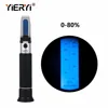 yieryi Portable Refractometer Design For Liquor Alcohol Refractometer Content Tester 0-80% V/V ATC Refractometer ► Photo 1/6