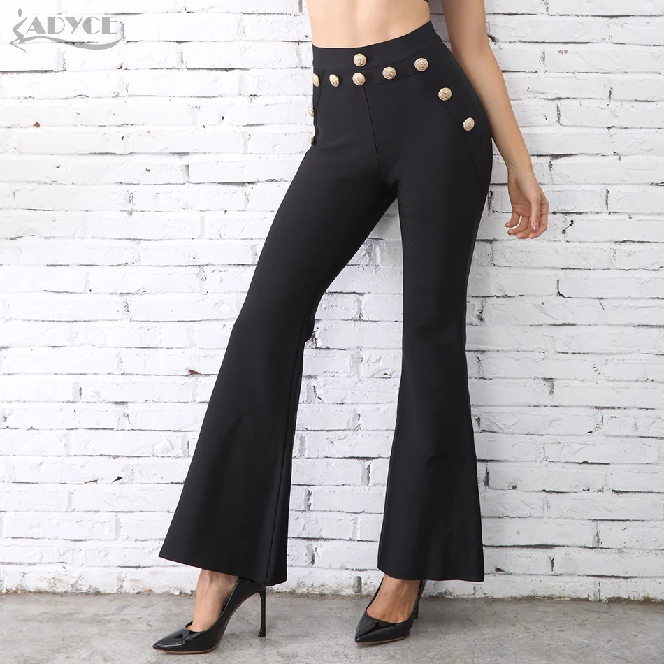 Женские облегающие брюки Adyce белые/красные широкие для лета 2020|fashion trousers|pants