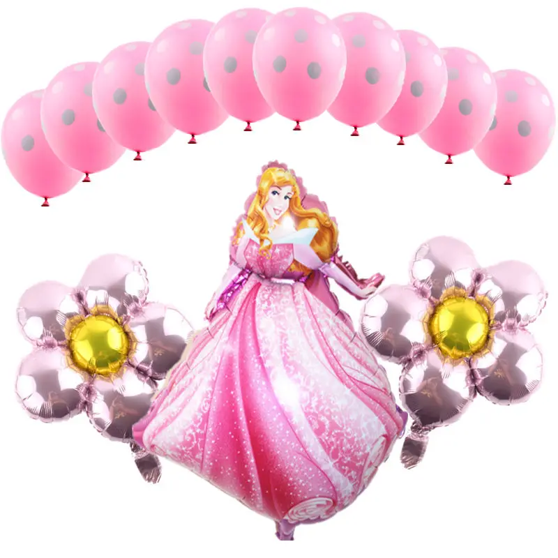 13 шт./Новая серия алюминиевых воздушных шаров для принцесс, декоративные воздушные шары для свадебной вечеринки