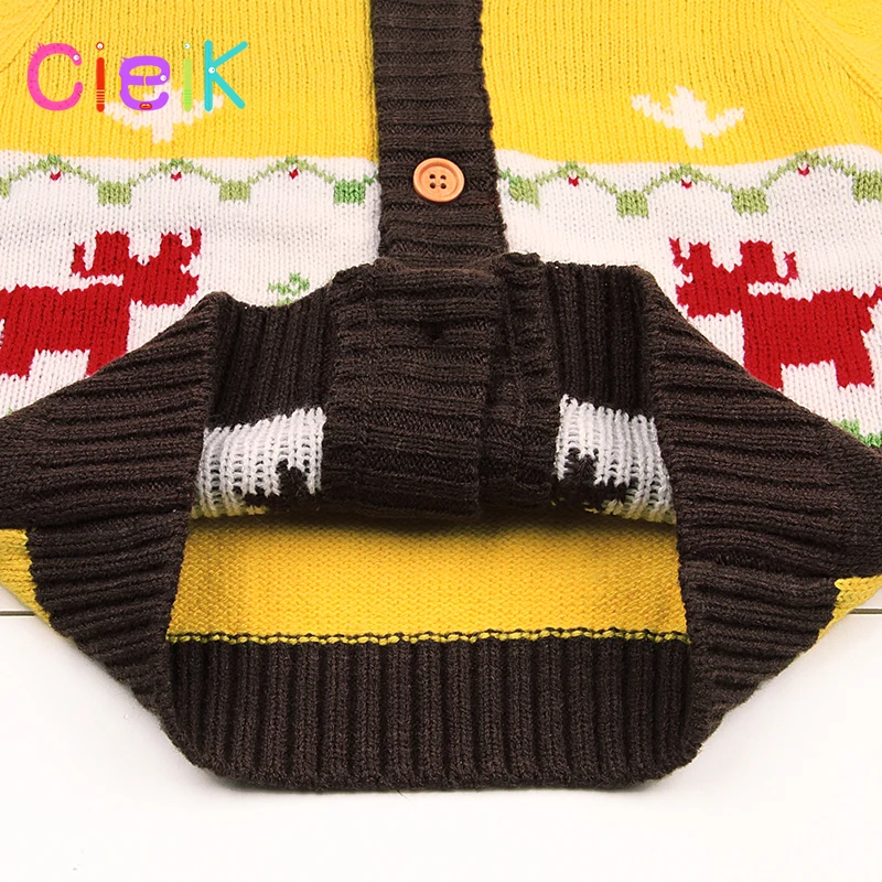CieiK Boys Knitted Sweaters Cardigans Baby Infant Cartoon Coat Newborn Jacket 2018 Spring Toddler Girls Outwear Hood Button Up (22)