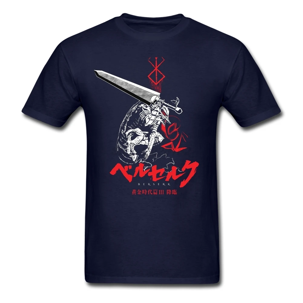 Индивидуальные футболки Berserk Kpop хлопковая футболка Diy летняя одежда Homme Мужская