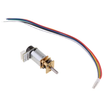 

DC 12V Micro Gear Motor Electric Speed Reduction Motor Gearbox Coder Encoder 78rpm-3000rpm