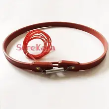 15x1000 мм 75 Вт 200-240 В силиконовая нагревательная лента для кондиционера компрессора Картера турбины электрические провода