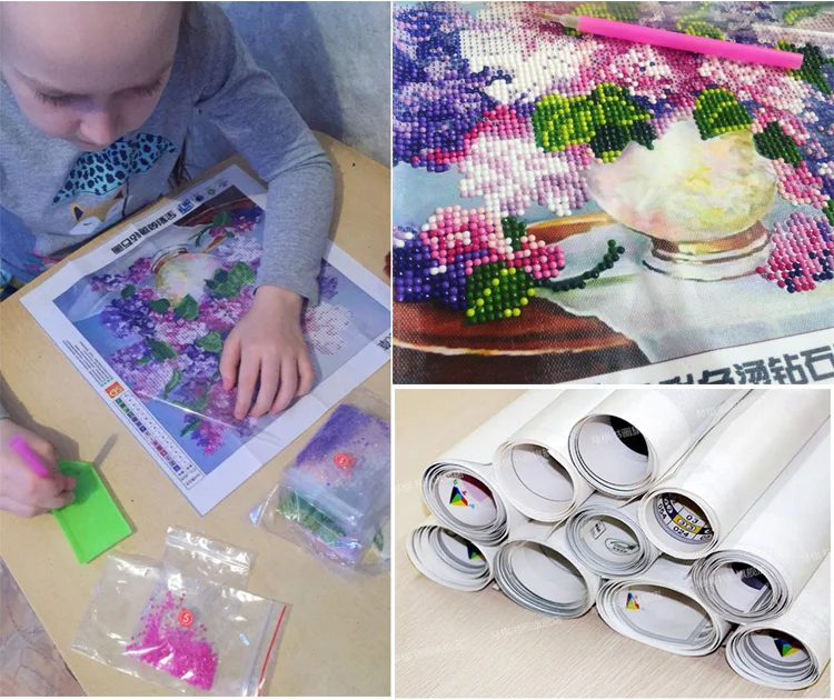 Diy diamond painting Steps picture