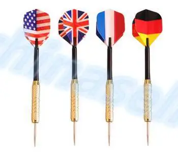3 шт. 18 г профессиональный Национальный флаг демона|steel tip|dart flightssteel tip darts |