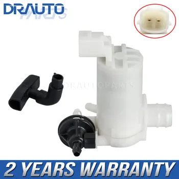 

Front Rear Windshield Windscreen Washer Pump For HONDA CR-V Civic Odyssey Twin Outlet w/grommet
