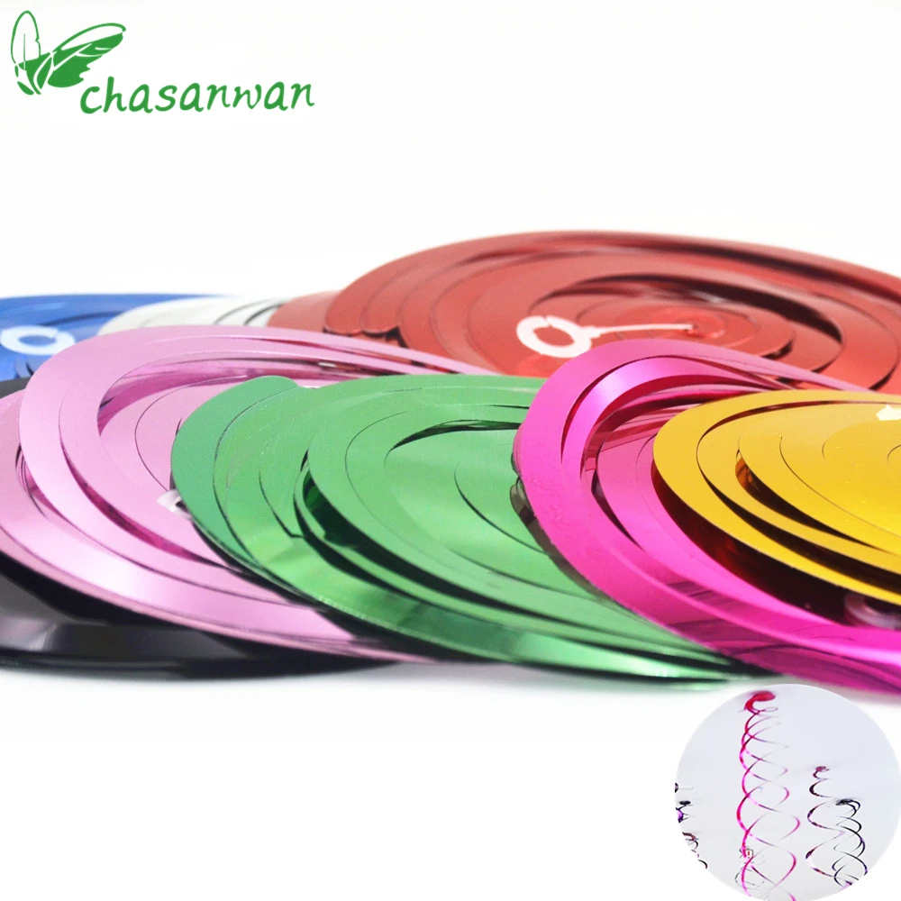 

5pc/pack Ceiling Hanging Swirl Decoration Metallic for Wedding Christmas Halloween Birthday Party Decoration Baby Shower Boy,Q