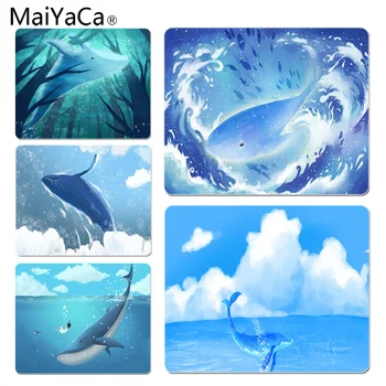 

MaiYaCa Whale in the waves Computer Gaming Mousemats Size for 25X29cm Gaming Mousepads