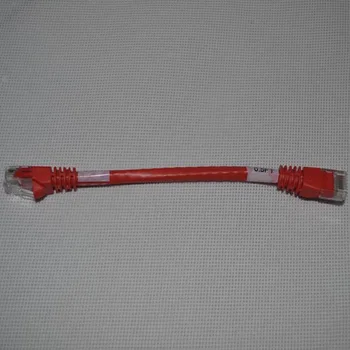 

Red 0.5FT CAT6 Cable RJ45 Network 10-Gigabit Ethernet Cable Solid Pure Copper Unshielded Twisted Pair Patch Panel Cord Lan Cable