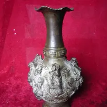 Очень редкая бронзовая ваза династии Мин(Сюань de1426-1438