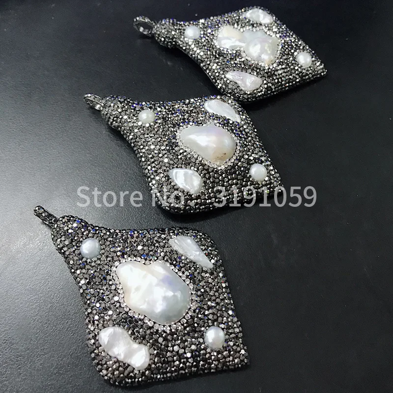 

Personality 100 - mesh red pearl pendant in the year 2018 fashion long sweater chain handmade New Year gifts