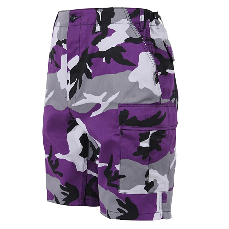 2025 New design 8 Color Available BDU Hip Hop cotton cargo board shorts men Clothing camouflage summer kanye west military short 4