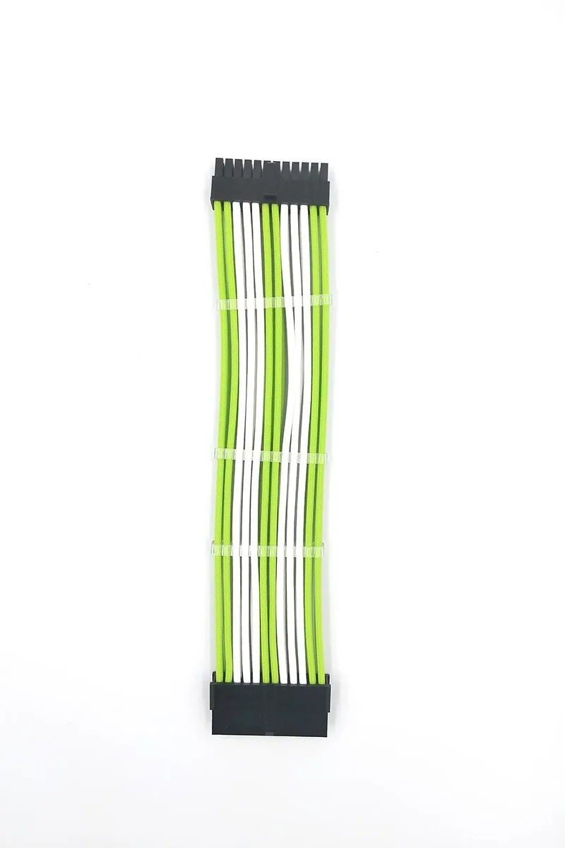 ATX 24Pin_Green_White_extension cable
