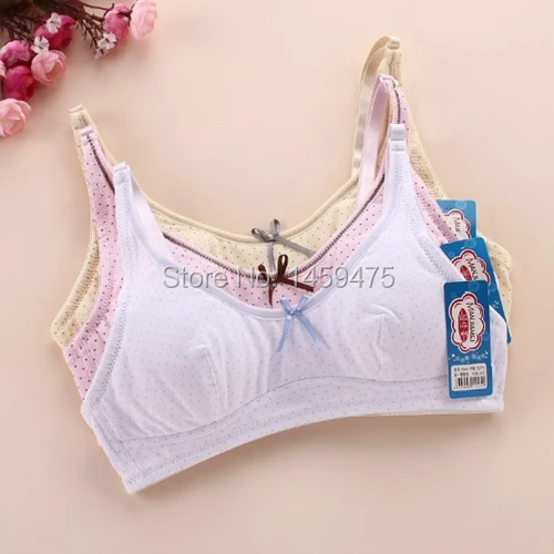 2016 High Quality girls bra beautiful kids bra children underwear cotton Intimates comfortable brassiere for children