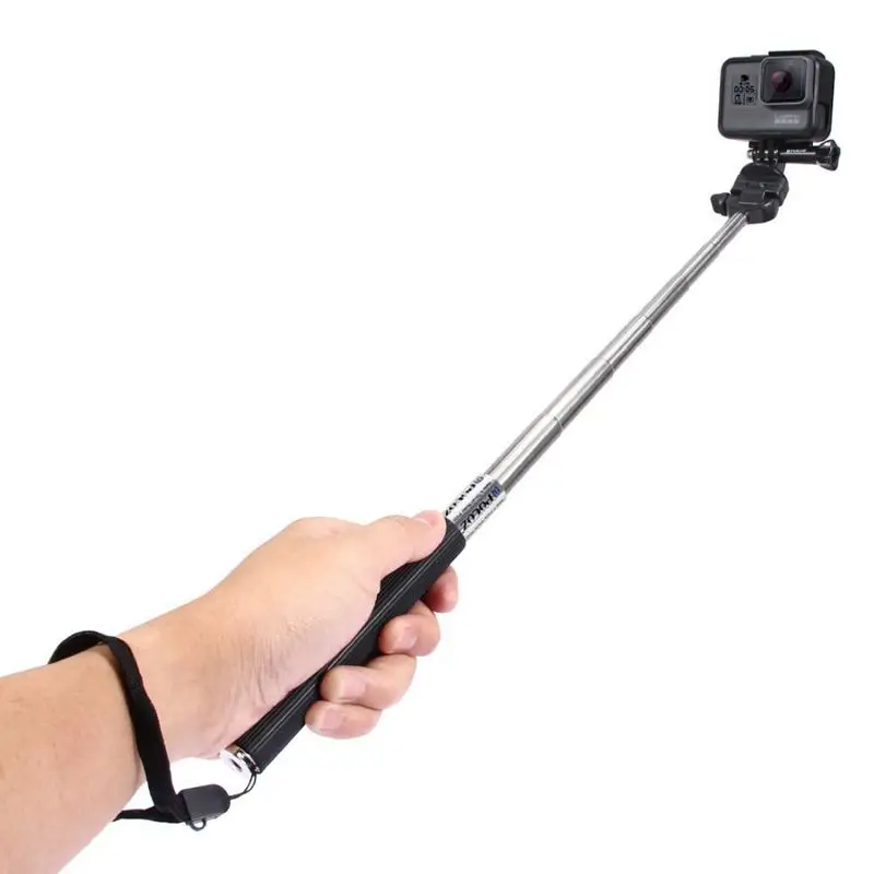 

PULUZ For Go Pro Accessories Extendable Handheld Selfie Stick Monopod for GoPro HERO5 HERO4 Session HERO 5 4 3+3 2 1SJCAM SJ40