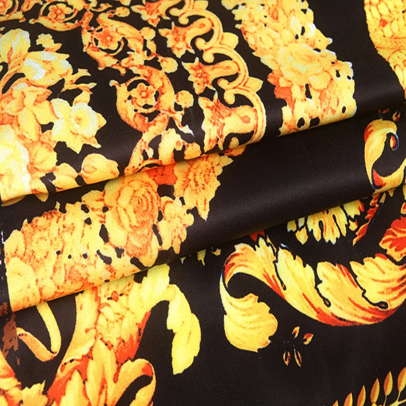 2019 New Hawaiian Mens Shirts Color Men Shirt Fashion Leisure Slim Fit Leopard print Shirts Youth 4