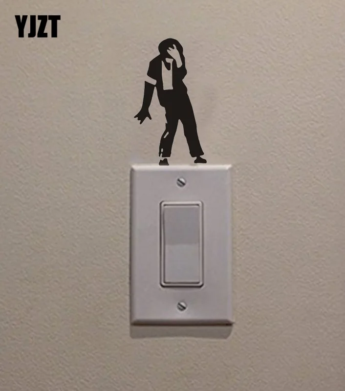 Фото Майкла Джексона Оформление интерьера черный цвет 7SS0071|wall sticker|funny wall stickerstickers
