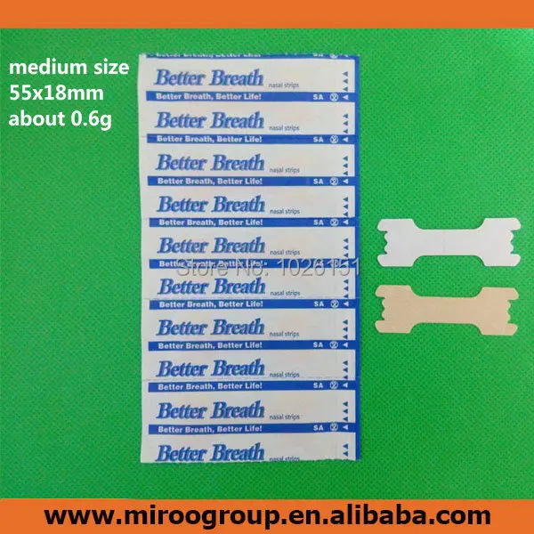 1000pcs/lot medium size nose strip,nasal patch for keeping better sleep,anti snore better breath