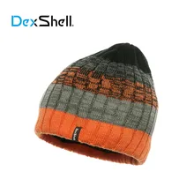 Dexshell горячие полосы ветрозащитные лыжные шляпы дышащие coolmax Пешие прогулки бег Водонепроницаемый для активного отдыха, спортивная теплая зимняя белая шапка/шляпы