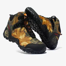 Gomnead/Водонепроницаемая походная обувь; Мужская дышащая походная тактическая обувь; уличные походные кроссовки для мужчин; нескользящая походная обувь