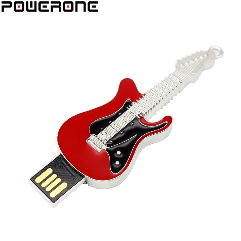 USB флеш накопитель POWERONE в форме электрогитары 4 64 Гб|USB флэш-накопители| |