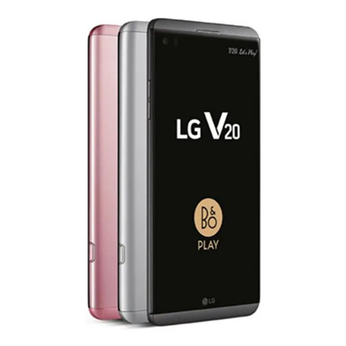 Разблокированный lg V20 4 Гб ОЗУ 64 Гб ПЗУ ОС Android 7,0 5," дюймовый экран Snapdragon 820 16 Мп+ 8 Мп камера 4G LTE Смартфон lg v20