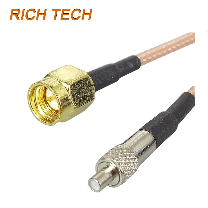 2 шт./лот прямые TS9 женщиной SMA штекер RG316 кабель для вывод RF коаксиальный R разъем