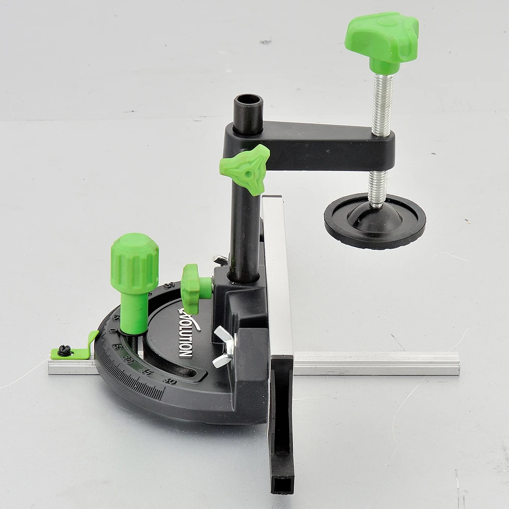 Miter Gauge for Table Saw with Adjustable Flip Stop Angle foot