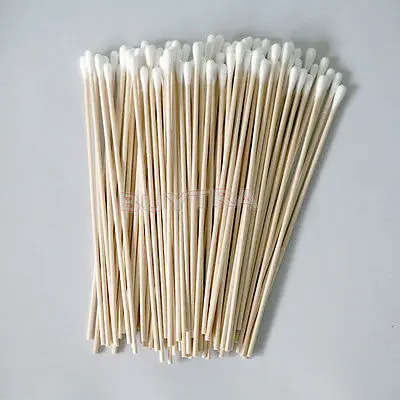 Best Offers 100 Pcs Makeup Cotton Swabs Women Beauty Cotton Buds Make Up Wood Sticks Nose Ears Cleaning Cosmetics Health Care