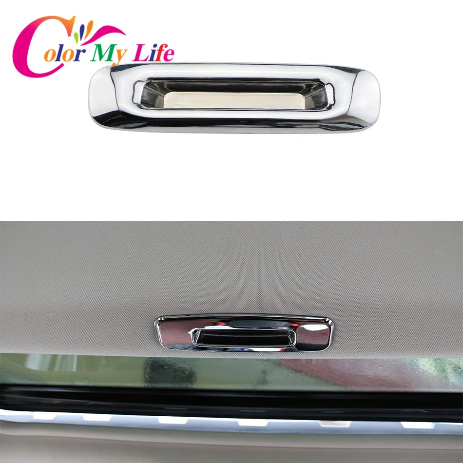 

1 Piece ABS Chrome Inner Sunroof Handle Sequin Cover Auto Sunroof Sticker Case for Hyundai Verna Solaris Car Accessories