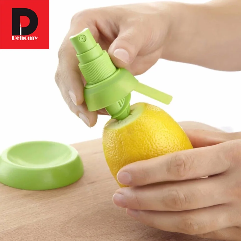 Dehomy Manual Juicers Kitchen Cooking Tools Gadgets Lemon Sprayer Fruit