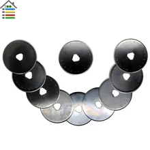 45 60 28 18mm Rotary Blades Cutters Patchwork Fabric Leather Craft Steel Circular Rotary Refill Blades
