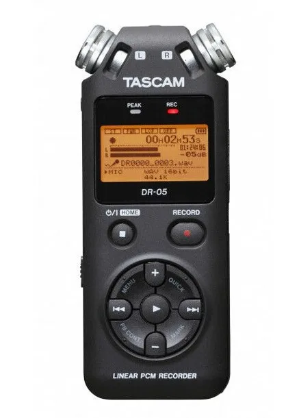

Original Tascam DR-05 DR-05C Professional Voice Recorder Mini USB Digital Recording Pen dr05