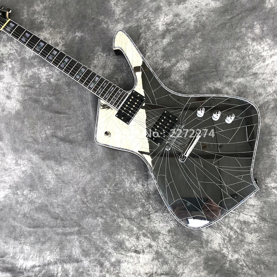 

Top Quality Factory Customized Paul Stanley Mirror Crack Electric Guitar