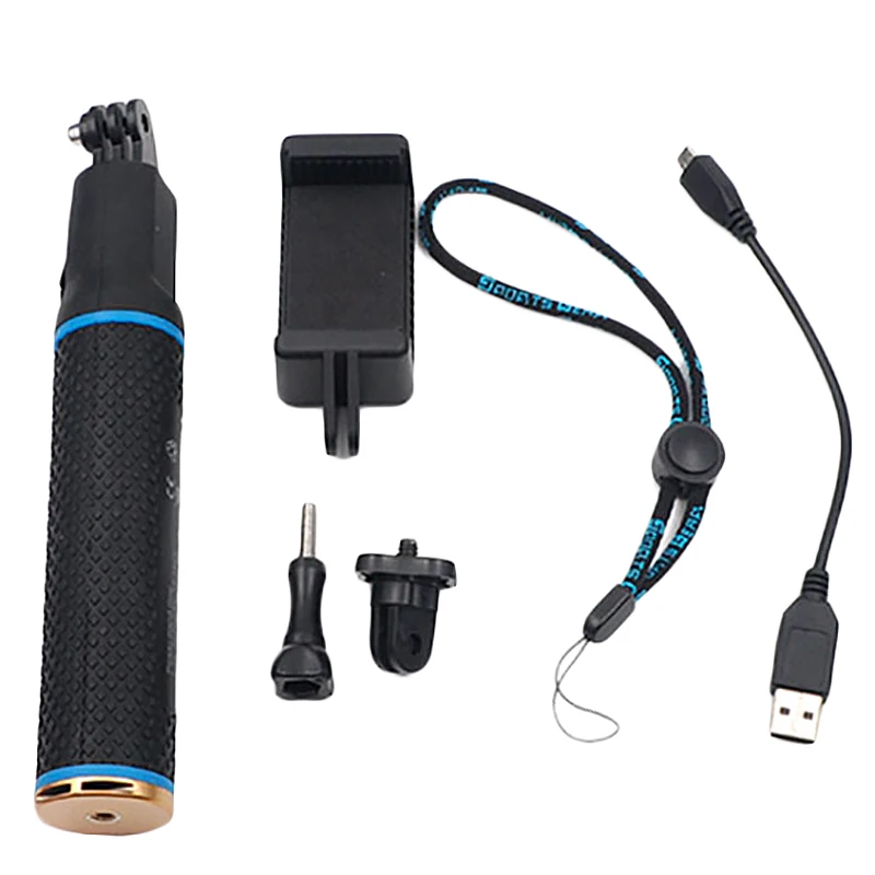 Power Bank power рукоятка для селфи палка с подставкой Usb выход держатель микро-кабель для Insta360 One X и Evo
