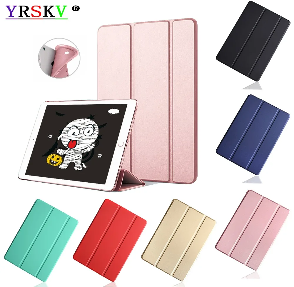 

Case for Apple iPad 9.7 inch 2018,2017,YRSKV,Silicon TPU, PU Leather Wake up sleep,Smart Cover. Model: A1822`A1823`A1893`A1954