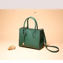 Новые сумки из натуральной кожи, сумка-тоут, Европейская и американская простая сумка, наплечная женская сумка