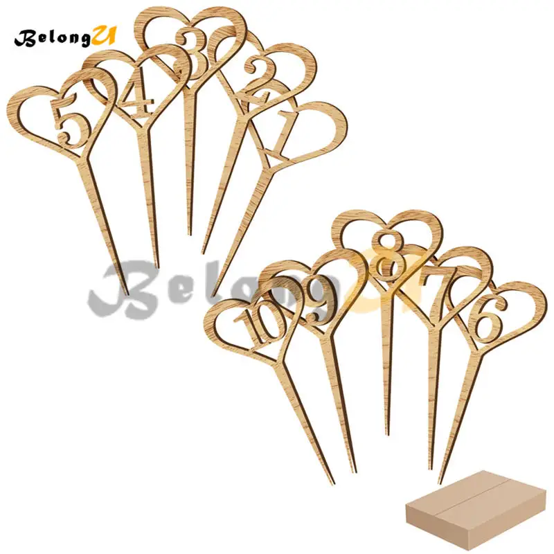 Table Numbers Wedding Decoration MUW-144-13