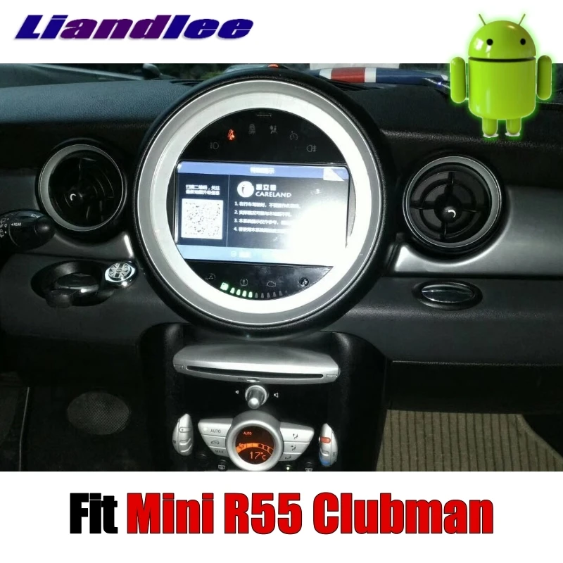 Discount Liandlee Car Multimedia No DVD Player NAVI For Mini Clubman R55 2007~2014 Android system Car Radio Stereo GPS Map Navigation 6